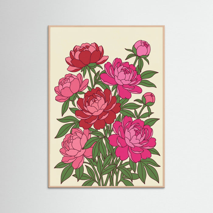 Rose Wood Vibrant Tulip Vase