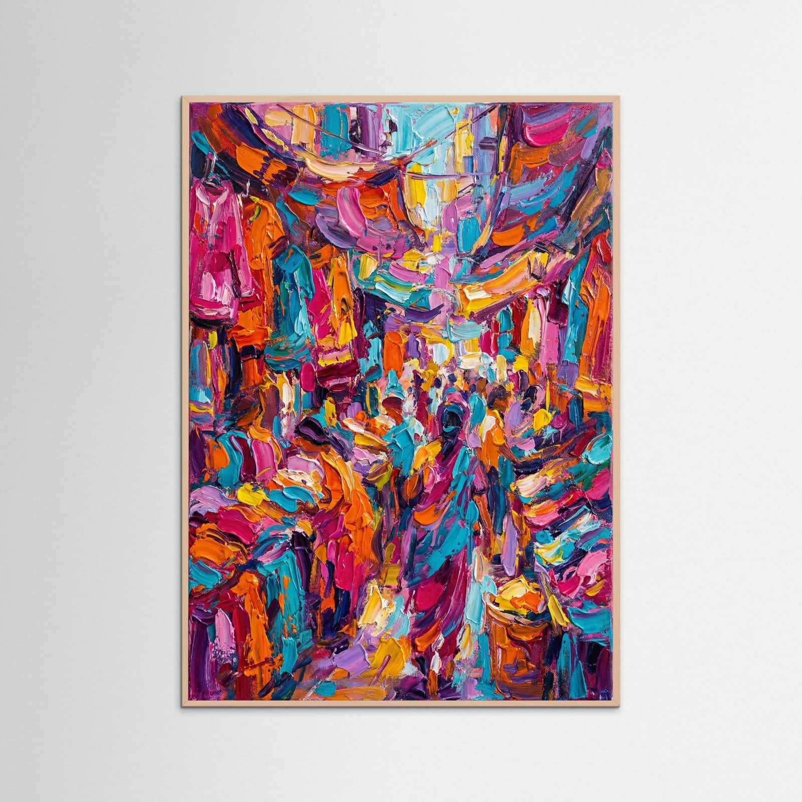 Rose Wood Vibrant Urban Echoes