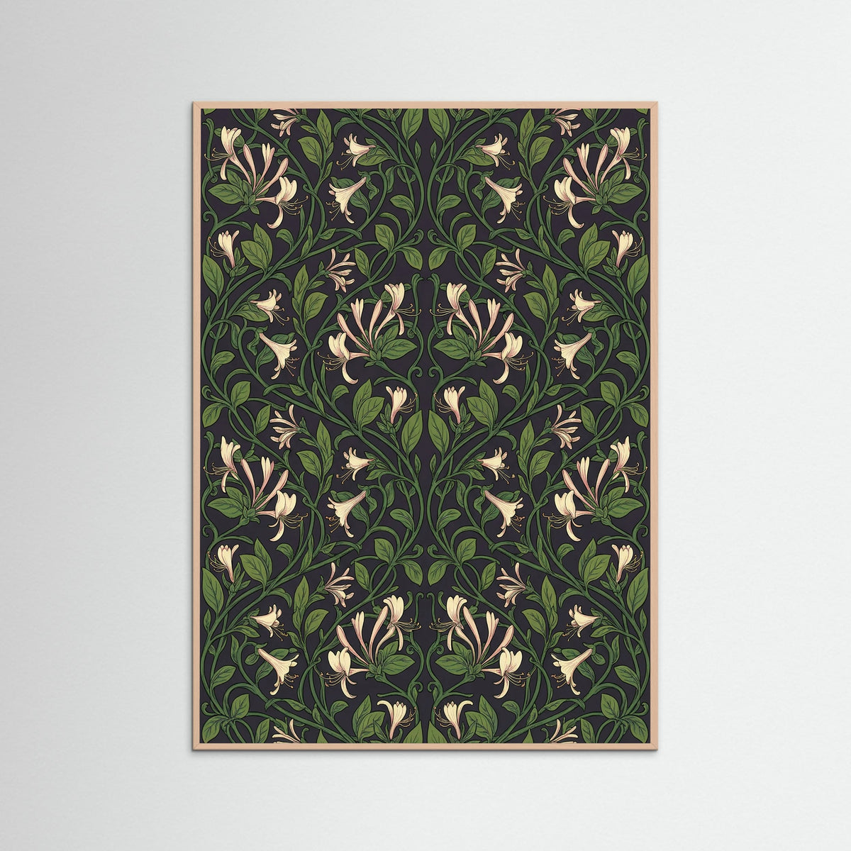 Rose Wood Vine Tapestry