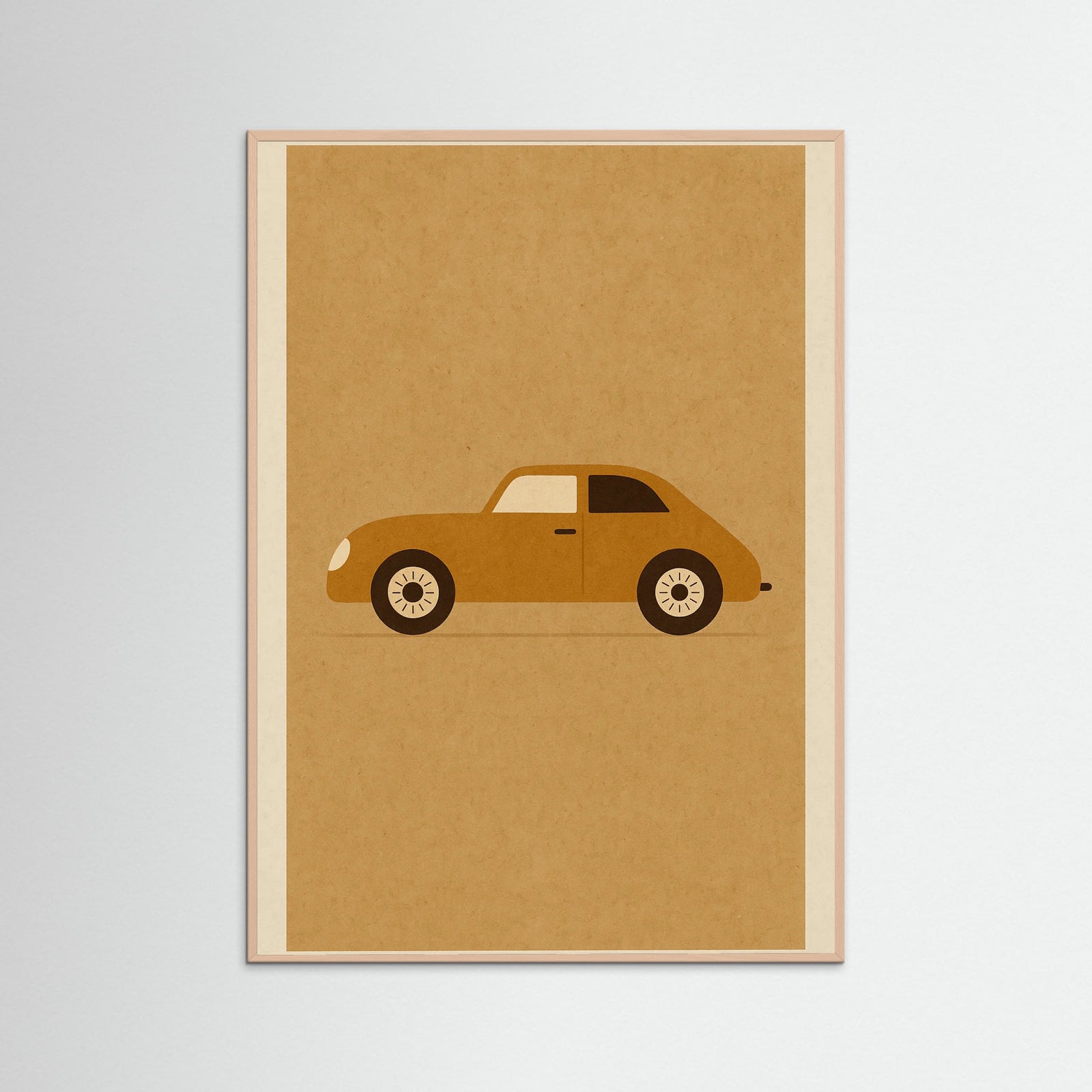 Rose Wood Vintage Racecar