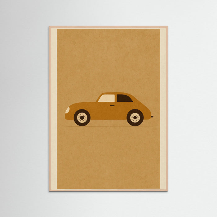 Rose Wood Vintage Racecar