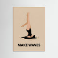 Rose Wood Vintage Swimmer