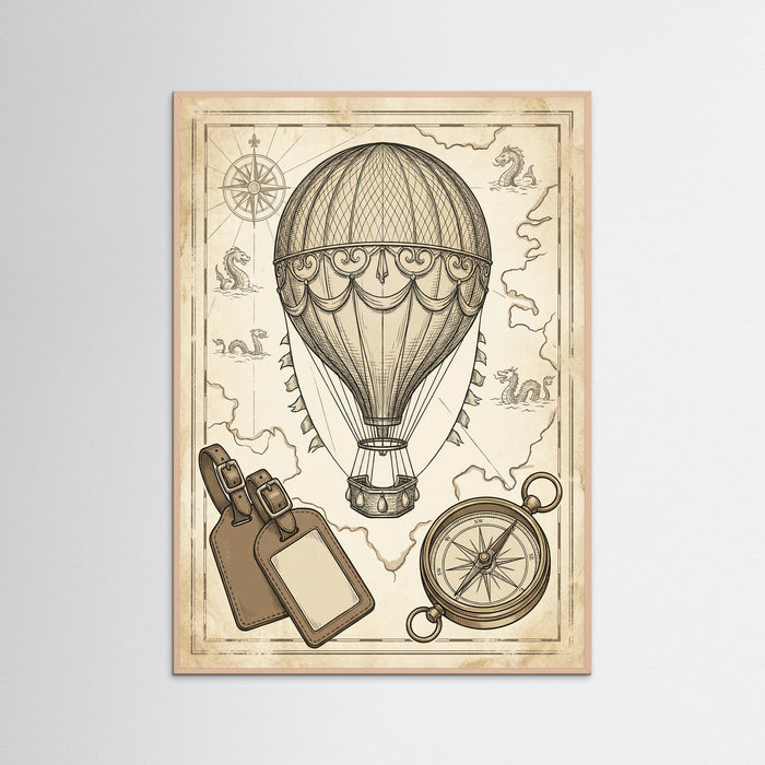 Rose Wood Vintage Travel Elegance
