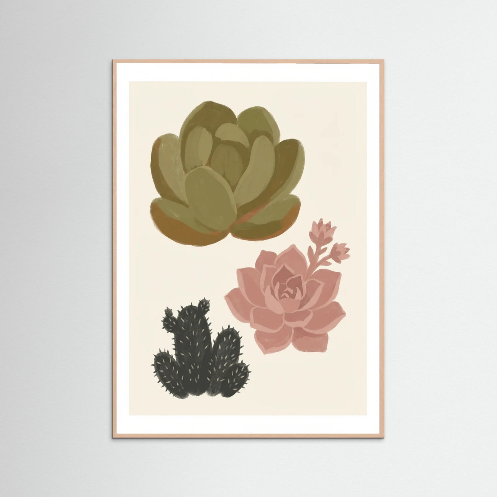 Rose Wood Warm Petals