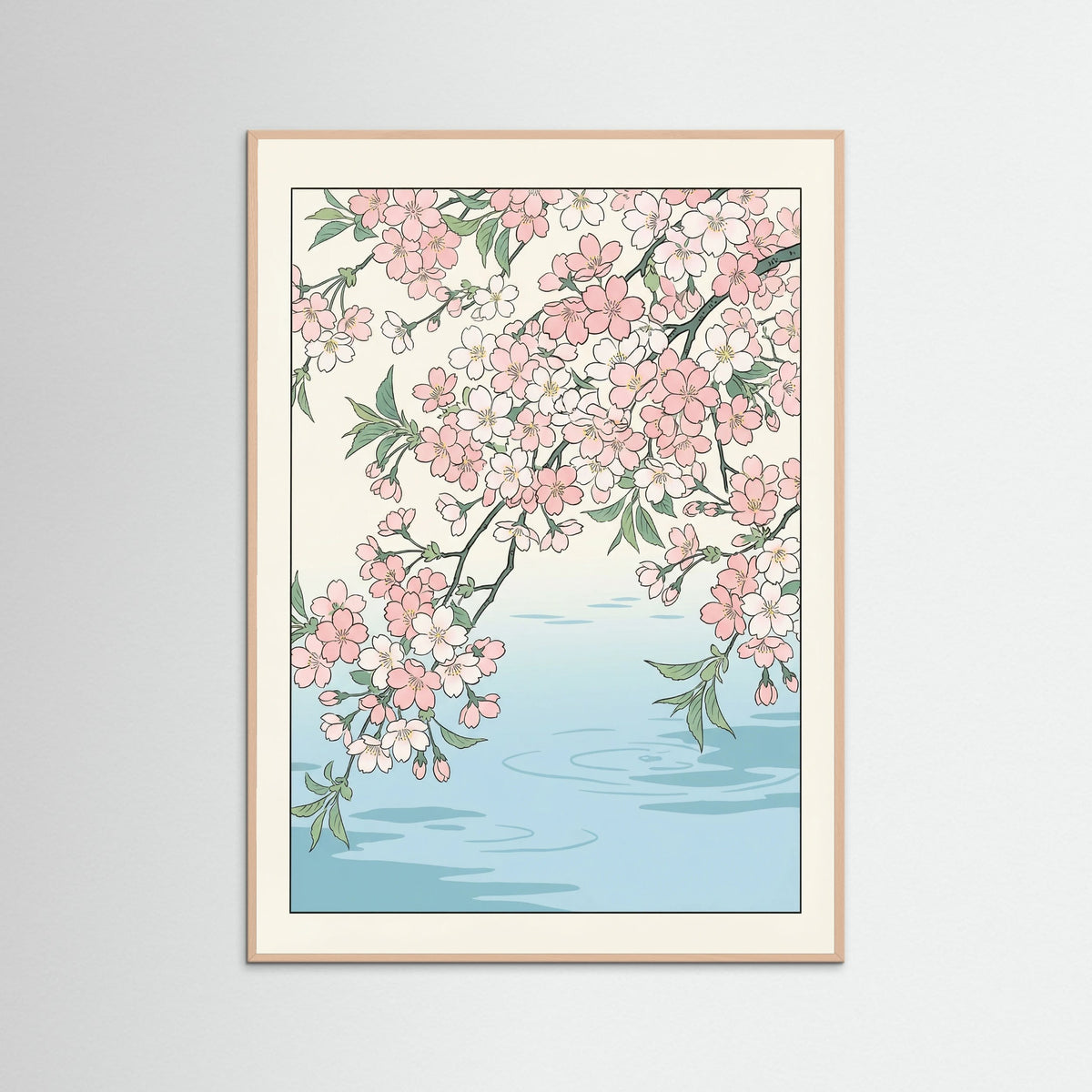Rose Wood Water Lily Bloom