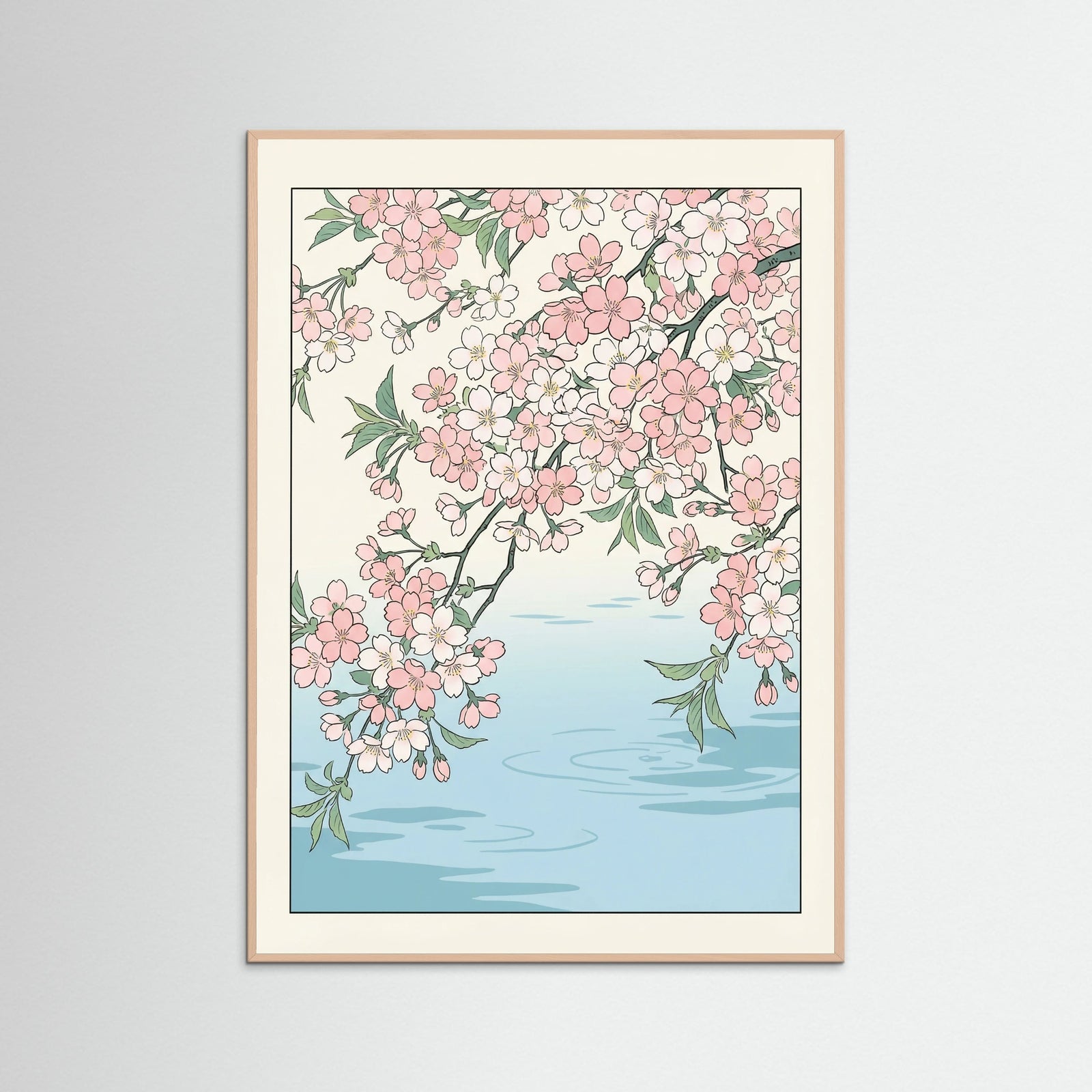 Rose Wood Water Lily Bloom