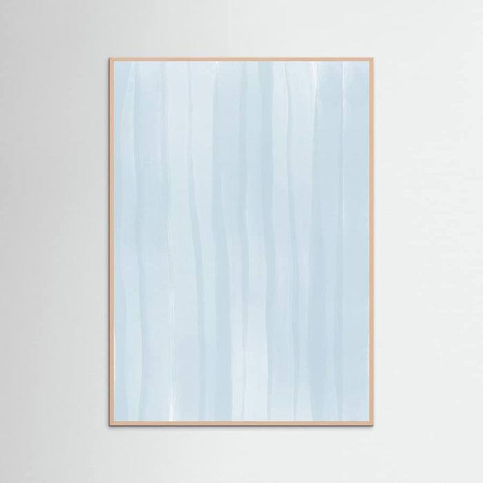 Waves of Blue Poster – Poster und Kunstdruck