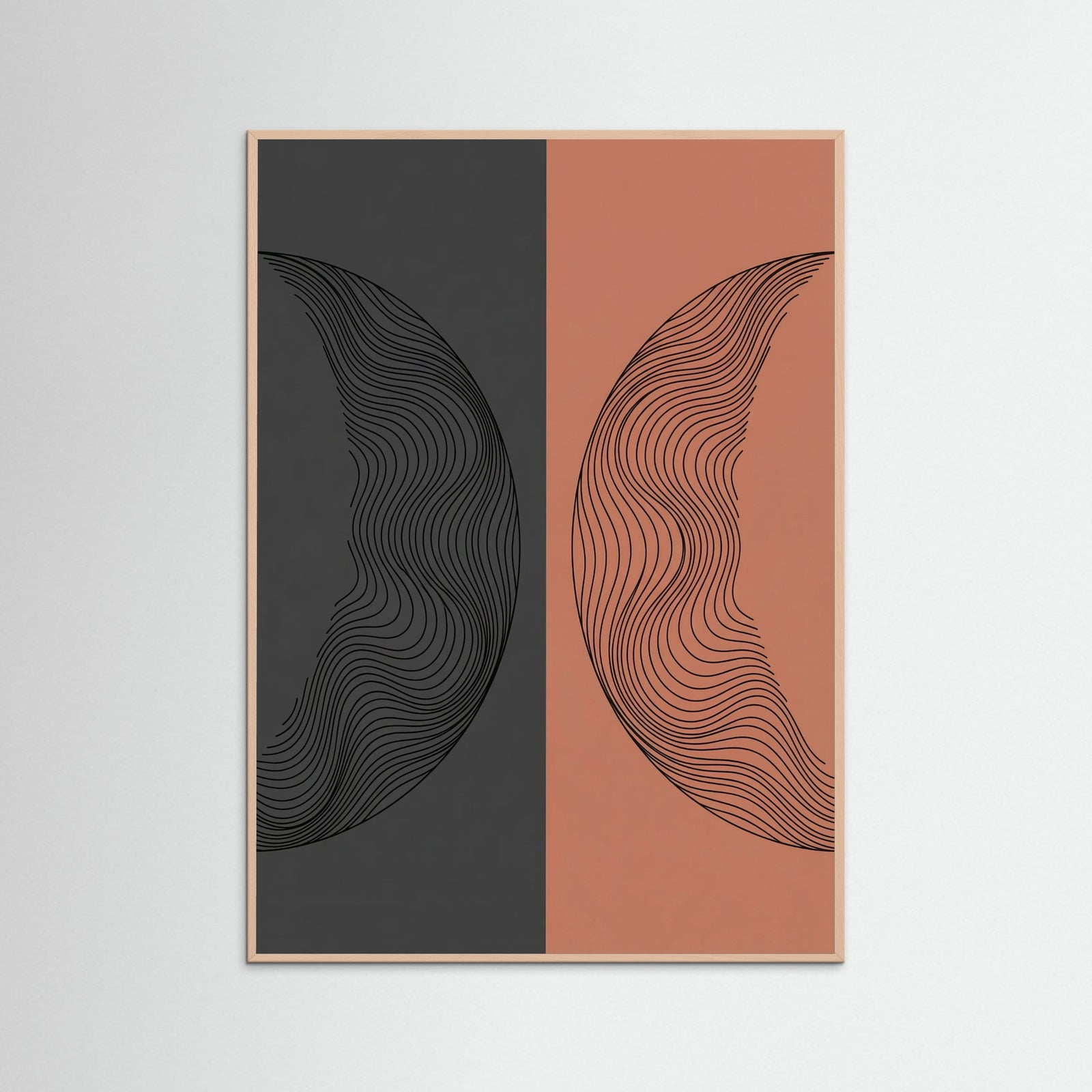 Rose Wood Wavy Harmony