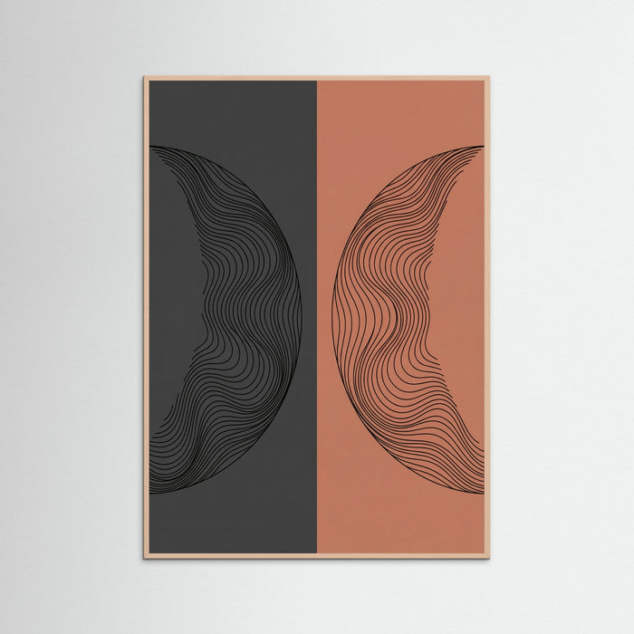 Rose Wood Wavy Harmony