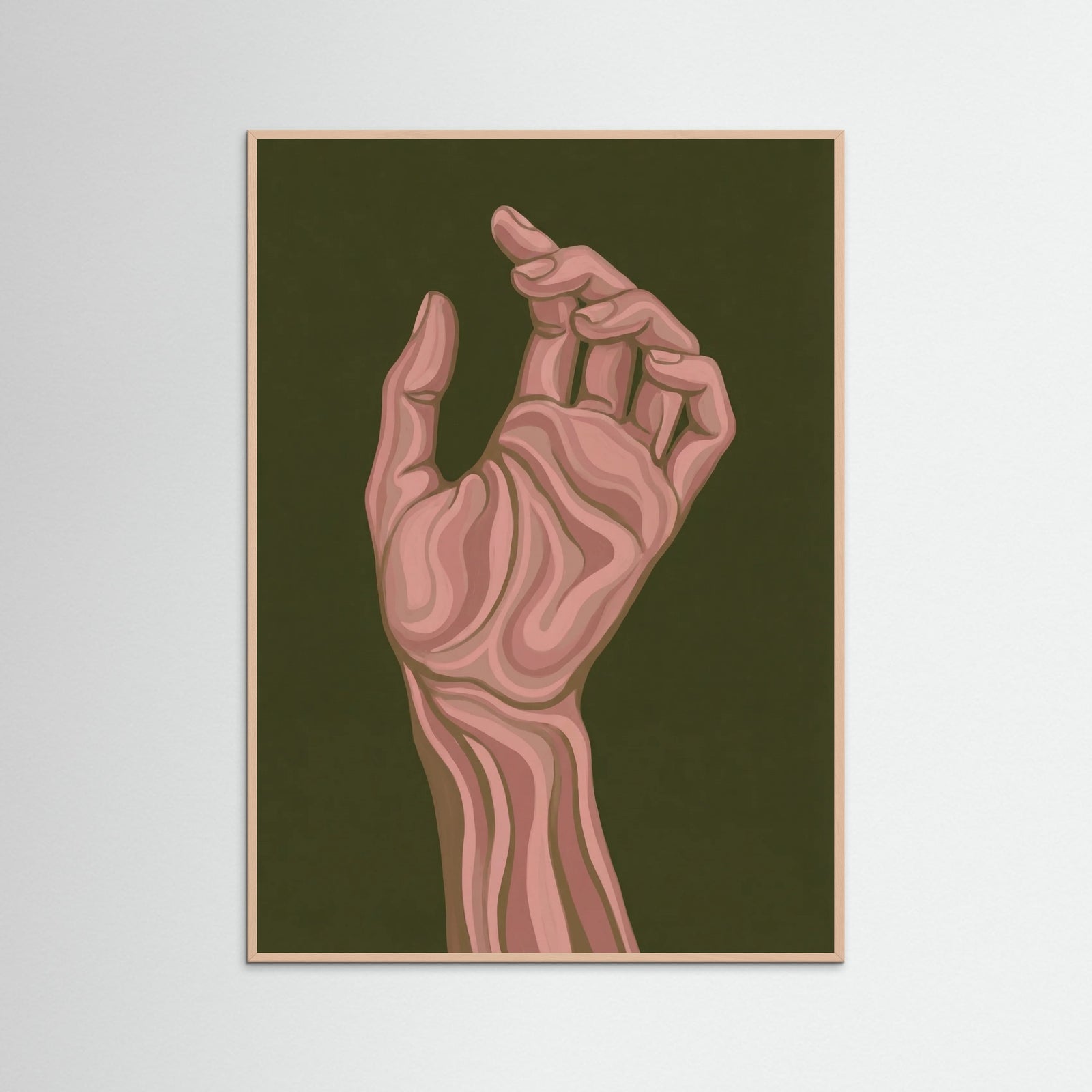 Rose Wood Wavy Visage