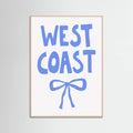West Coast Poster – poster and art print