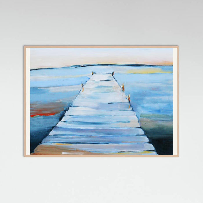 Wet Dock Poster – plakat og kunsttryk