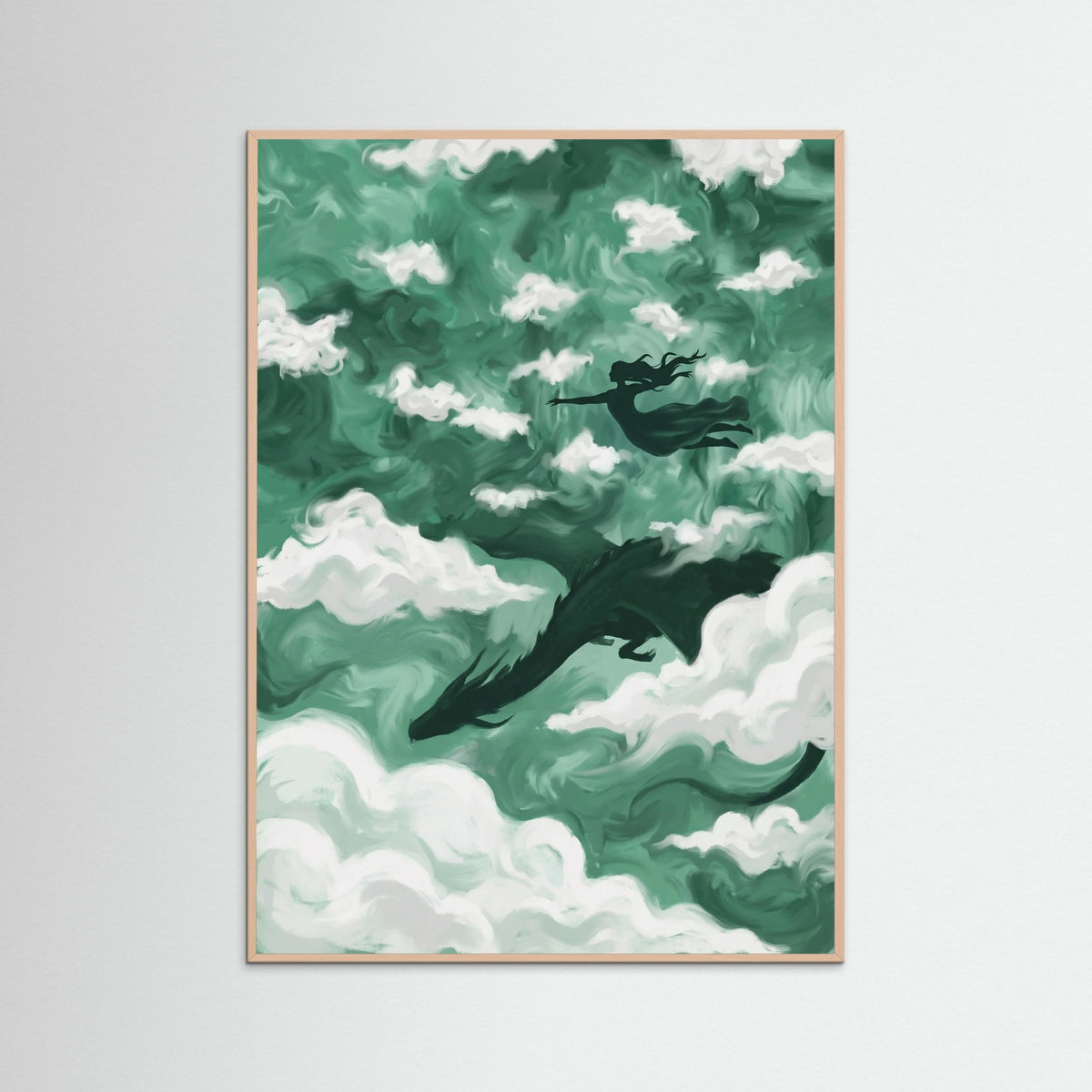 Rose Wood Whimsical Ascent