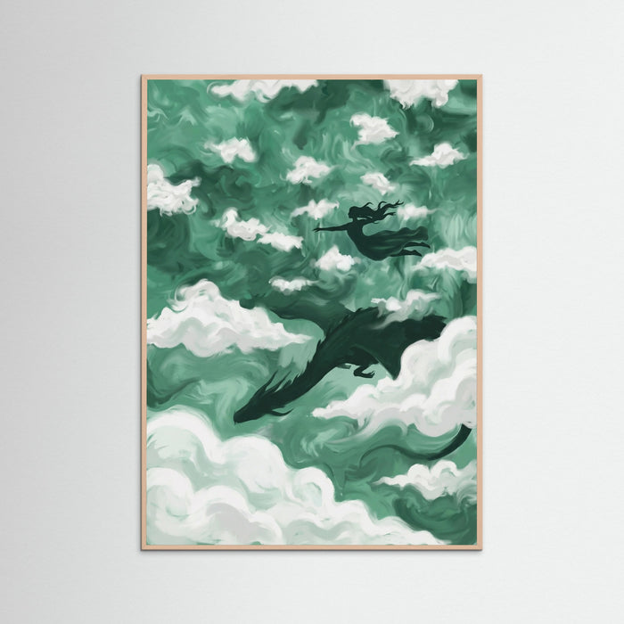 Rose Wood Whimsical Ascent