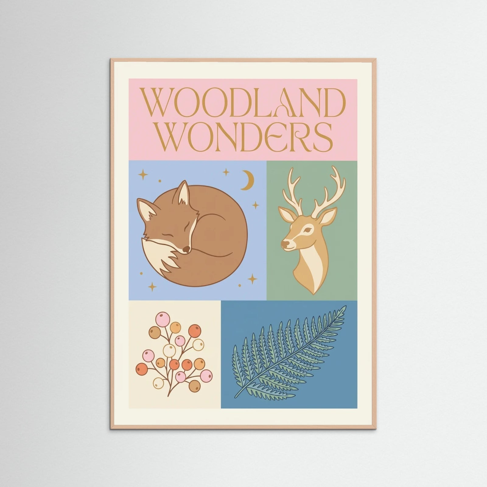 Rose Wood Whimsical Mycology