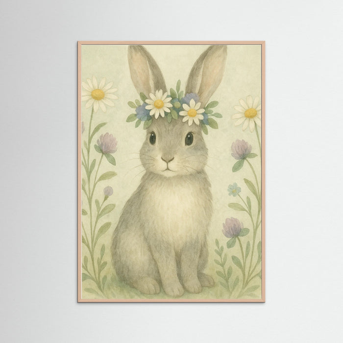 Rose Wood Whimsical Rabbit