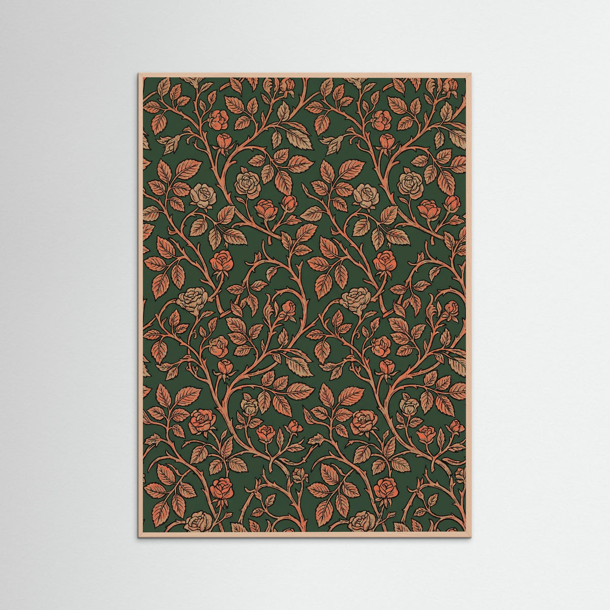 Rose Wood Willow Bough Pattern