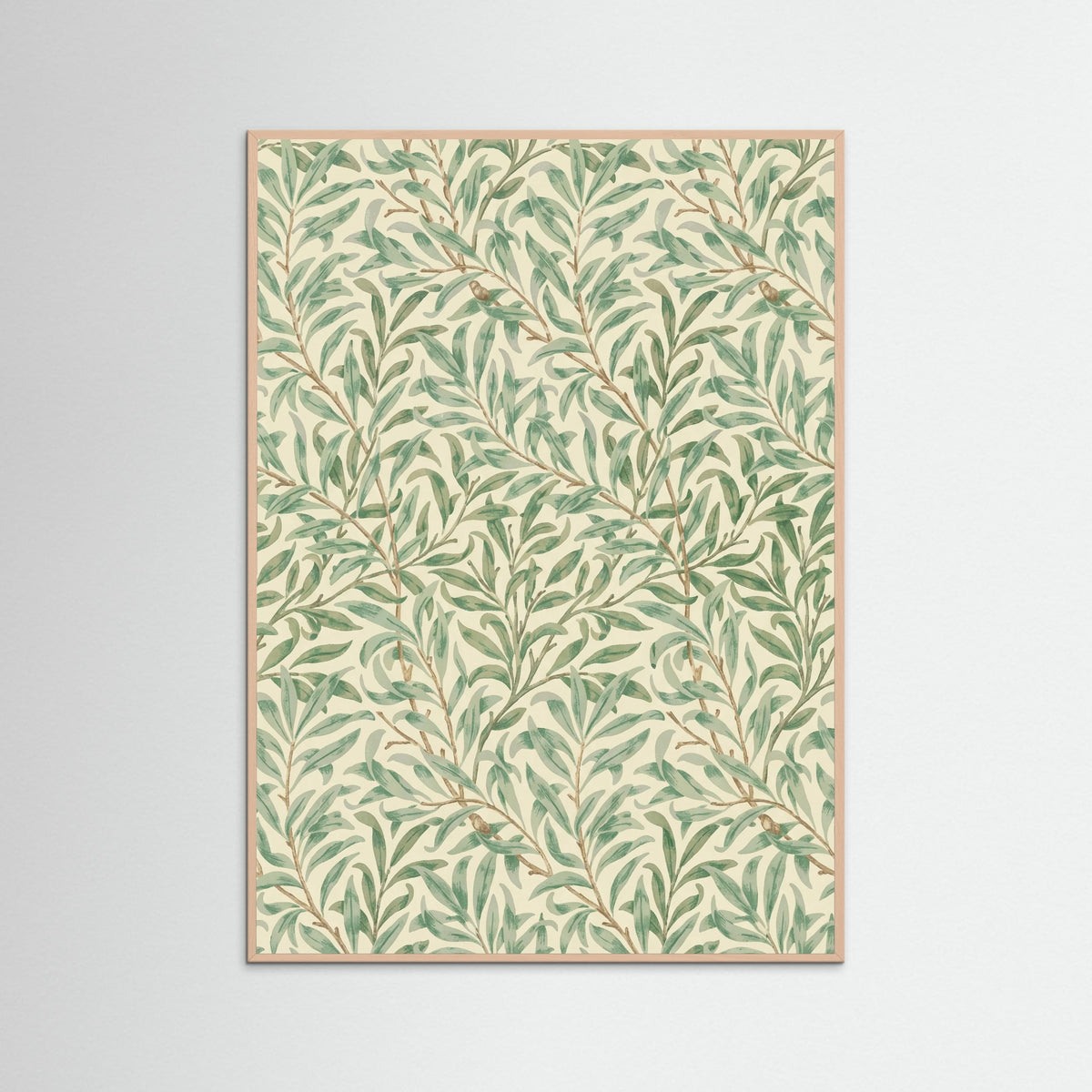 Rose Wood Willow Boughs Motif