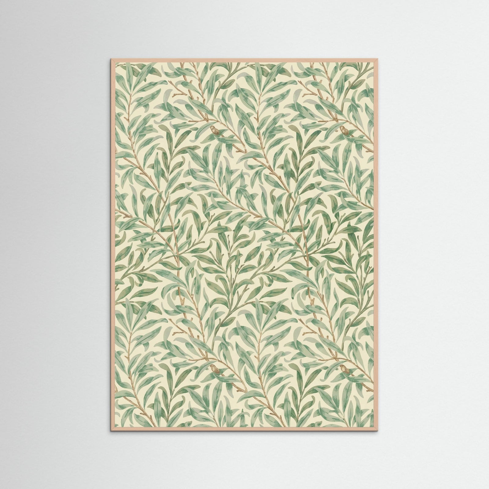 Rose Wood Willow Boughs Motif