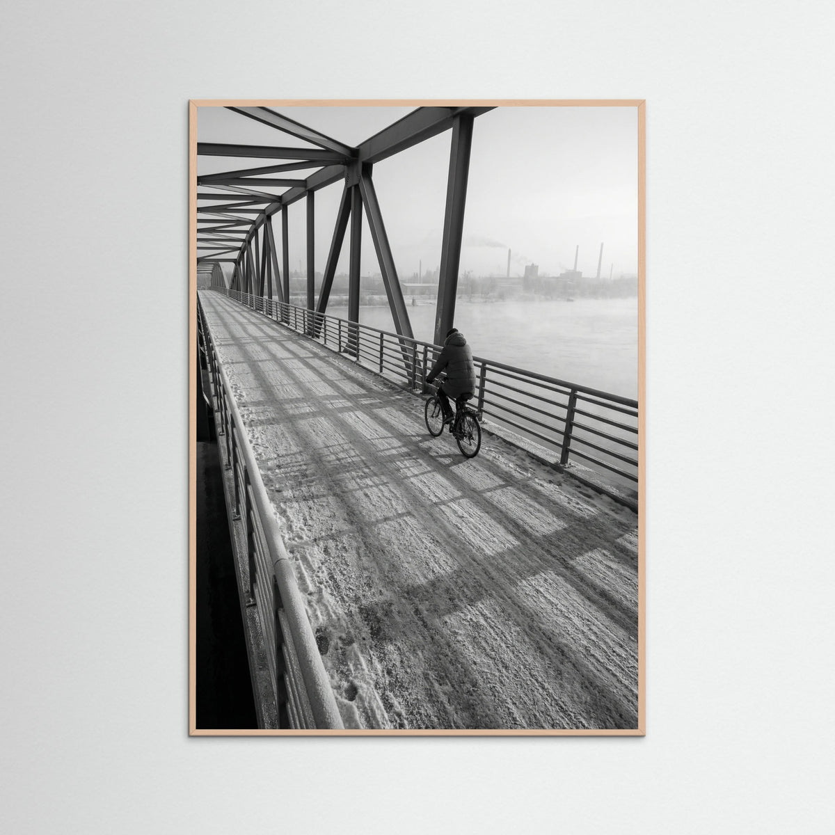 Rose Wood Winter Dawn Street