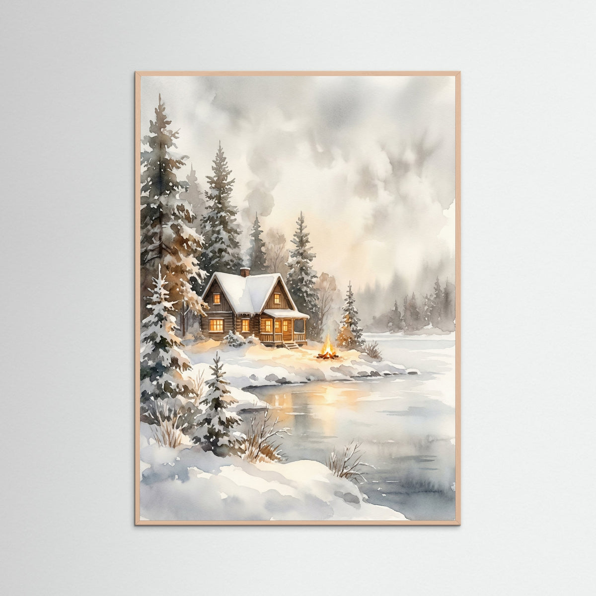 Rose Wood Winter Glow