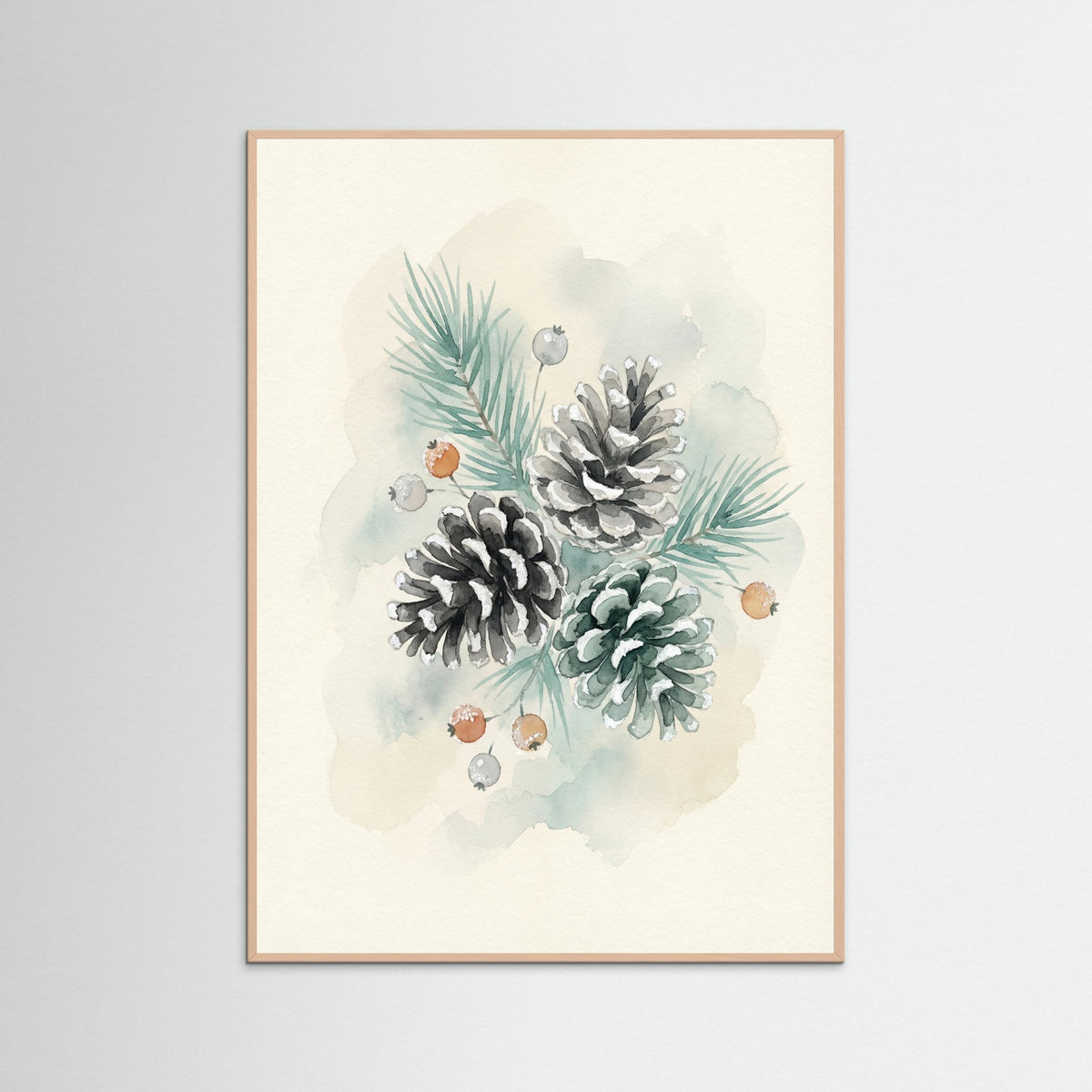 Rose Wood Winter Songbird