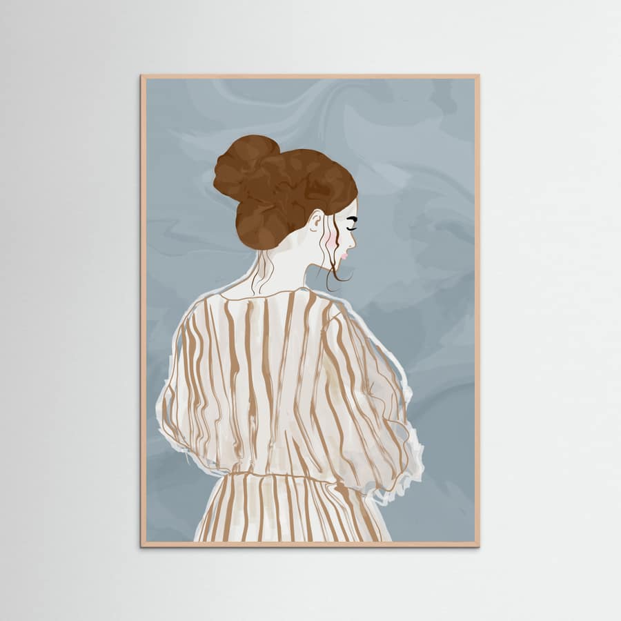 Woman To Stand Alone Poster – poster and art print