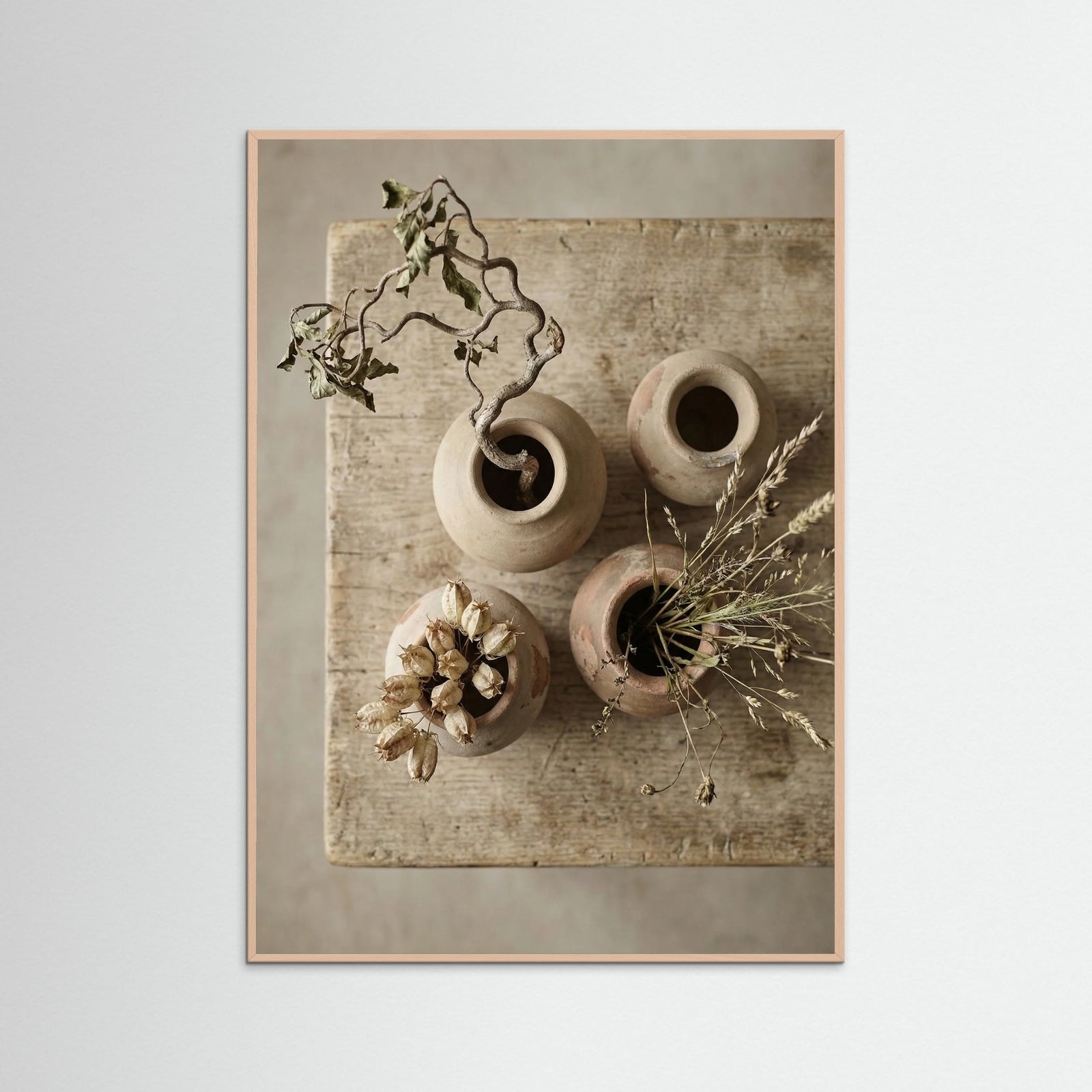 Rose Wood Worn Flora