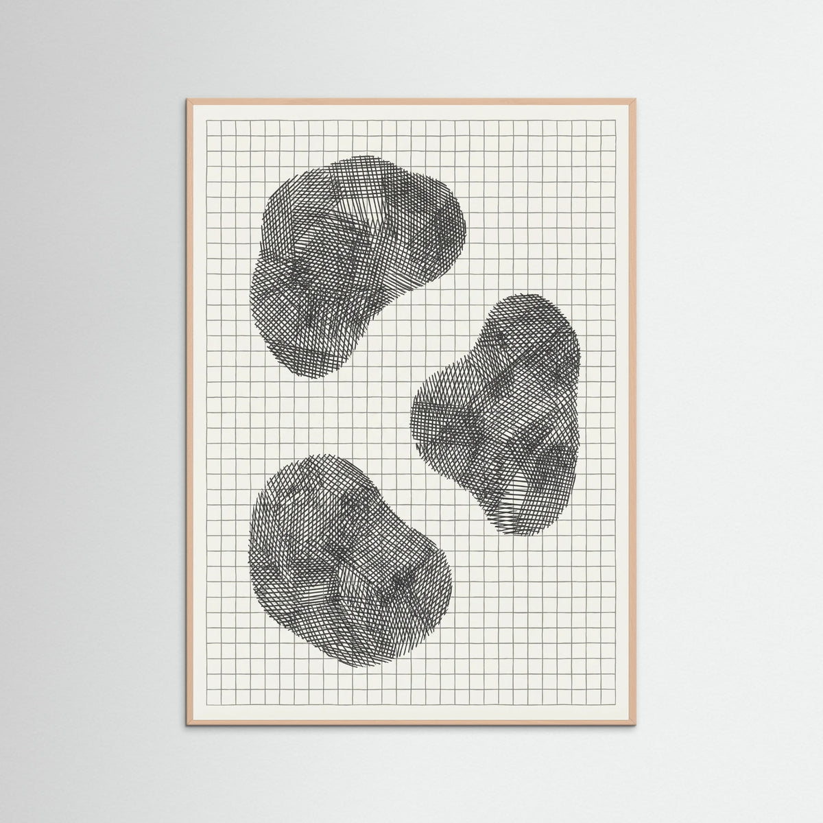 Rose Wood Woven Form