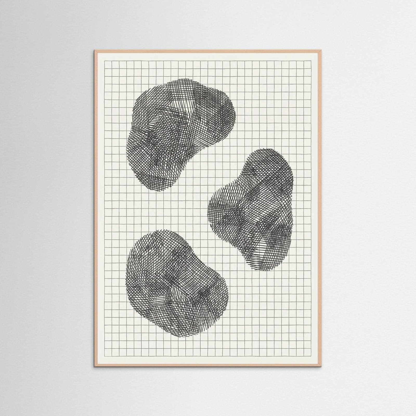 Rose Wood Woven Form