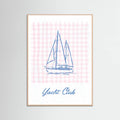 Póster Yacht Club – póster e impresión artística