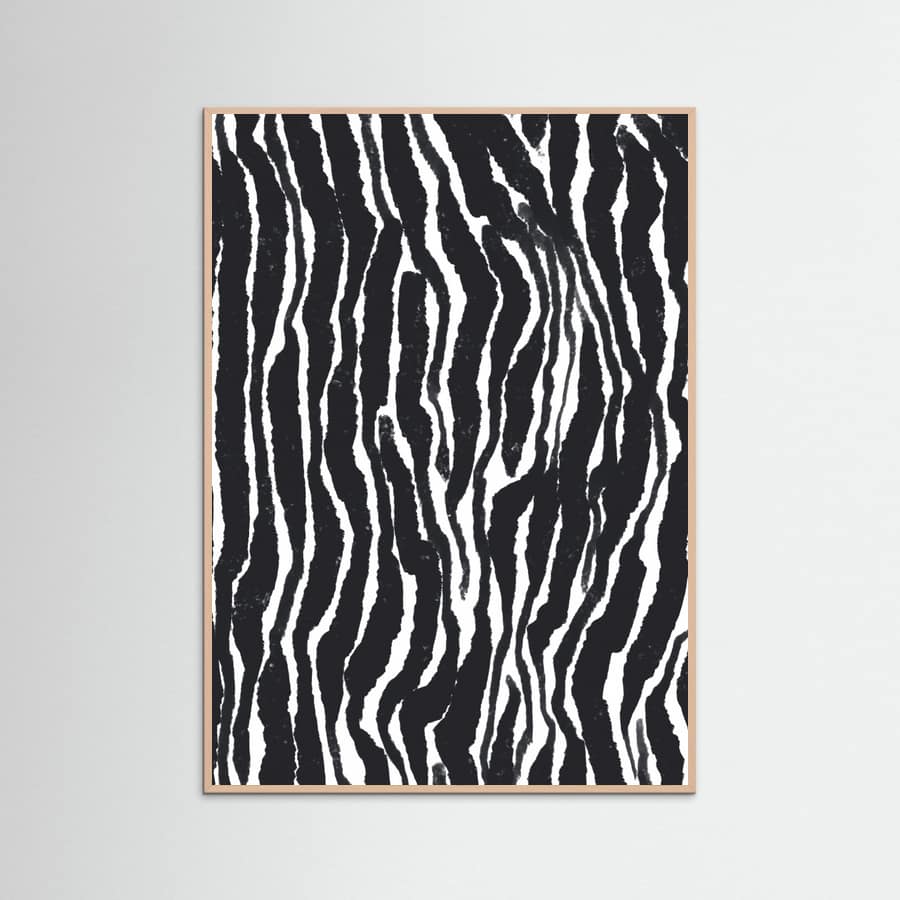 Zebra Pattern Poster – poster and art print