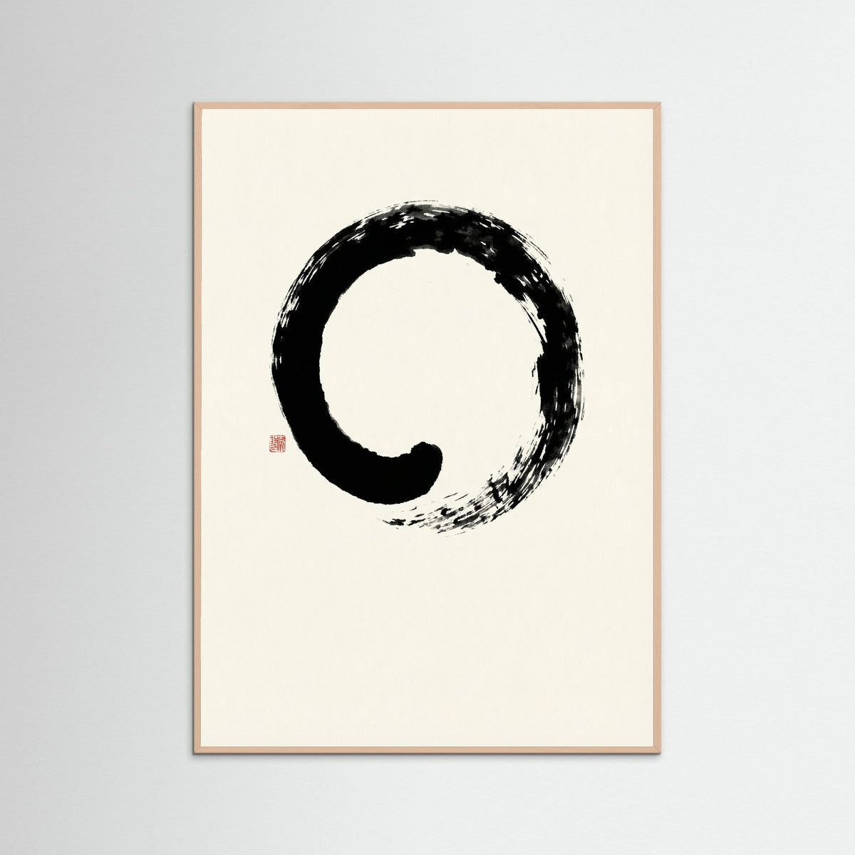 Rose Wood Zen Flow Circle