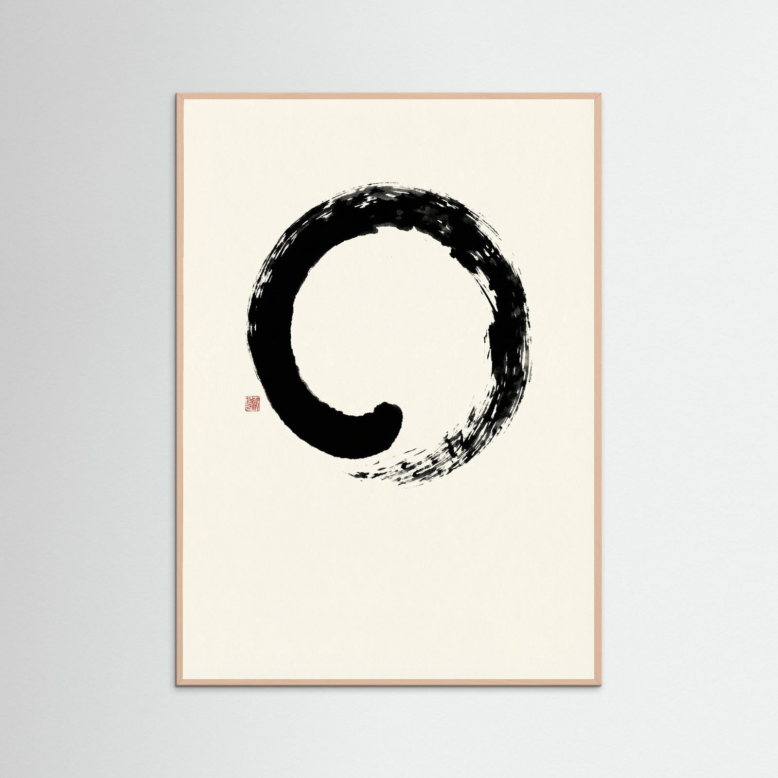 Rose Wood Zen Flow Circle
