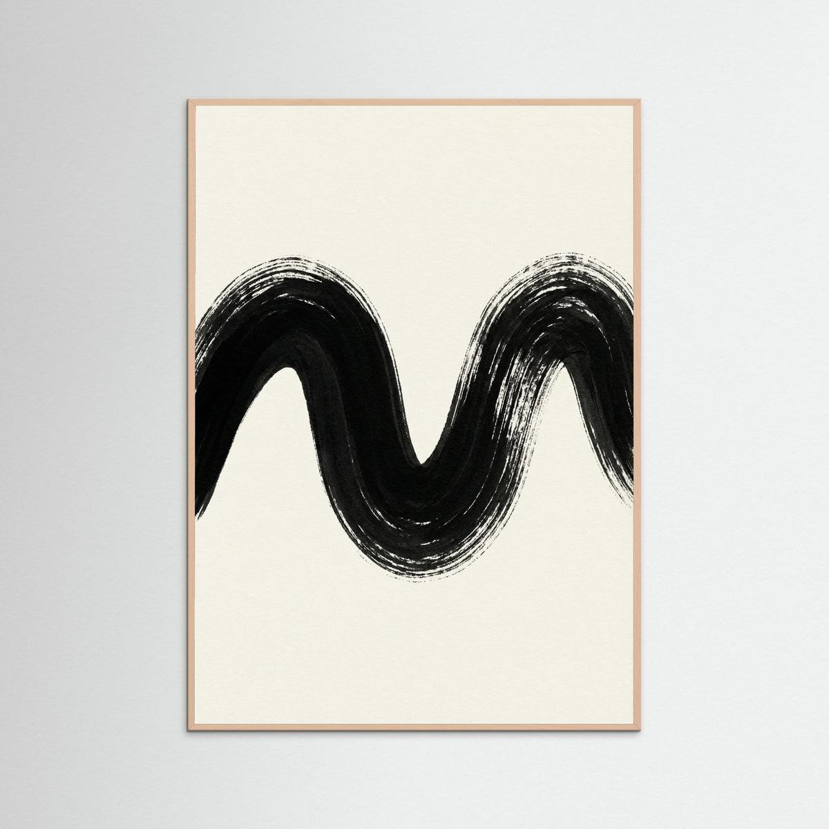Rose Wood Zen Strokes