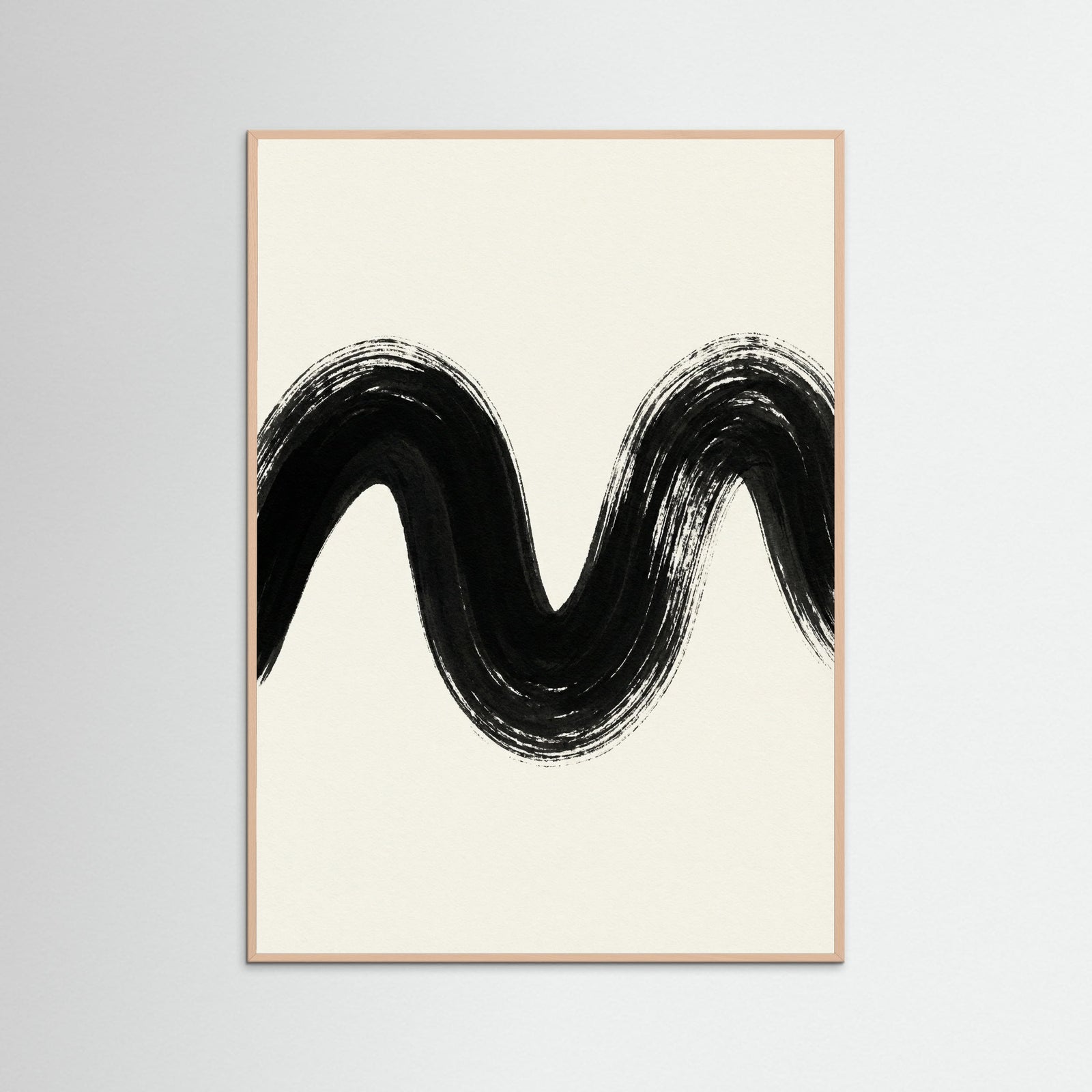 Rose Wood Zen Strokes