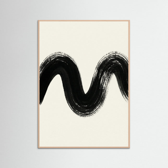 Rose Wood Zen Strokes
