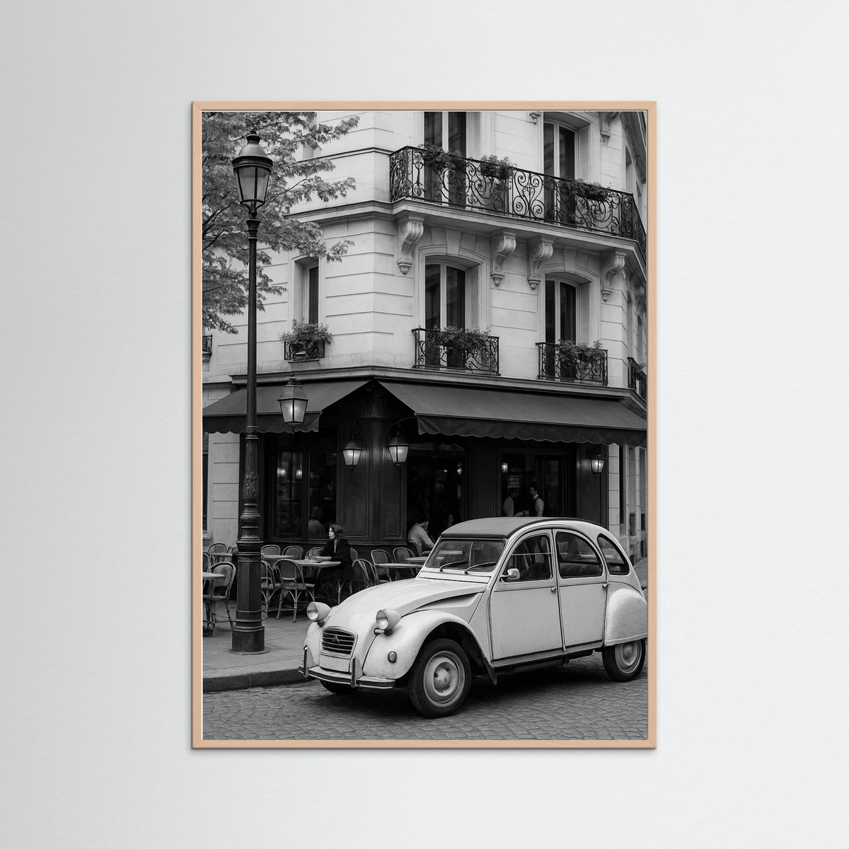 Rose Wood photo Parisian Cafe Scene