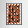 Teal Wood 3x4 25 Poster