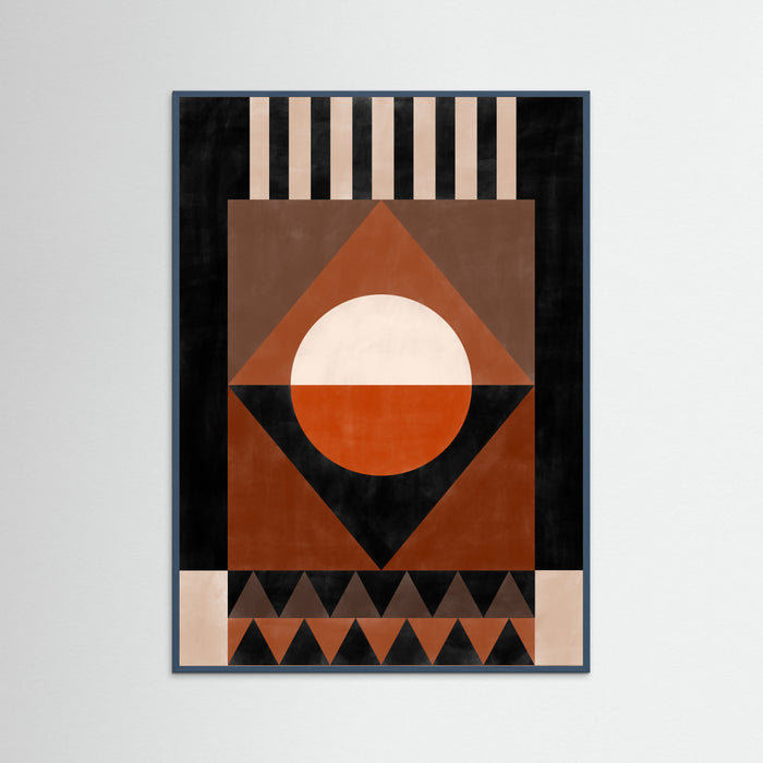 Teal Wood 3x4 27 Poster