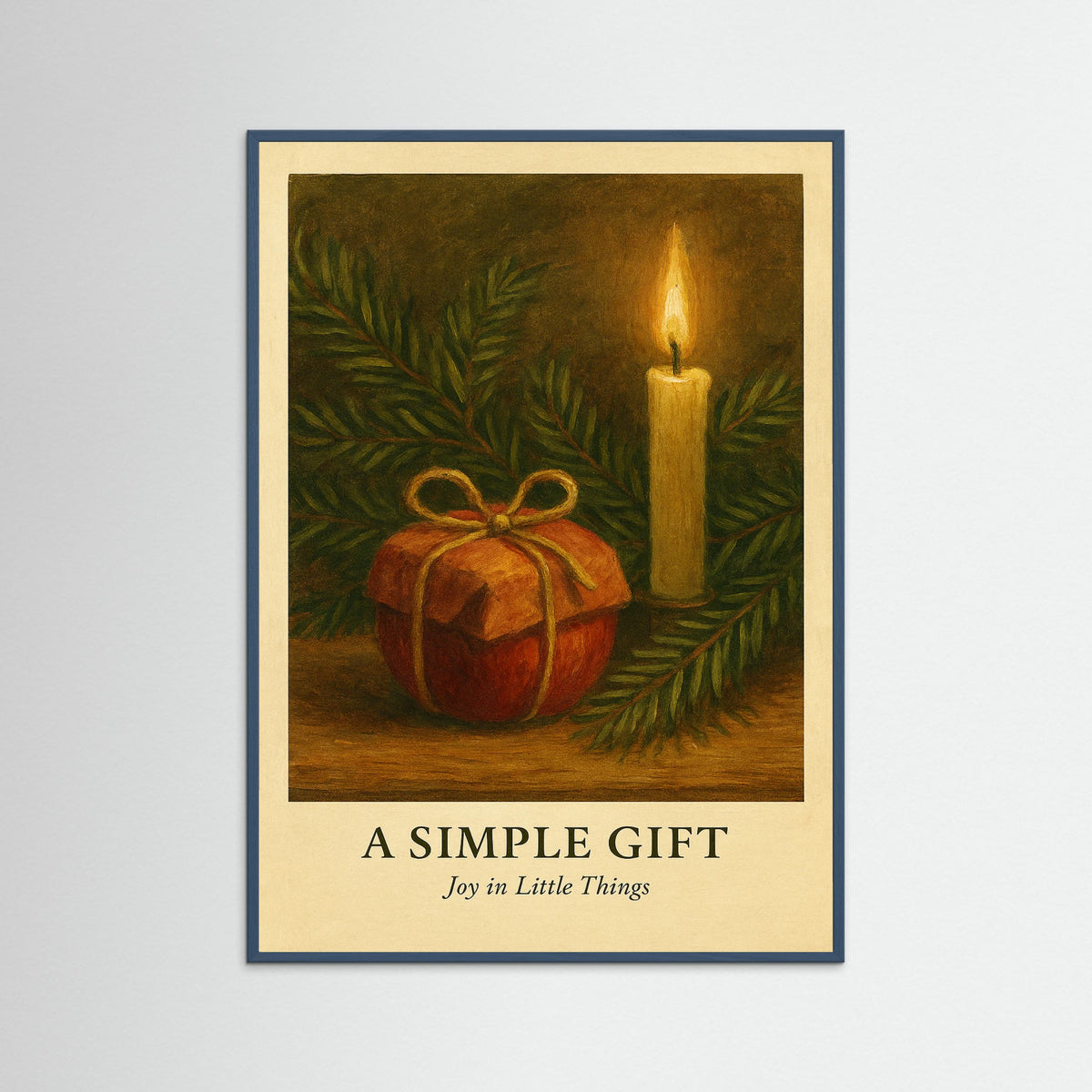 Teal Wood A simple gift