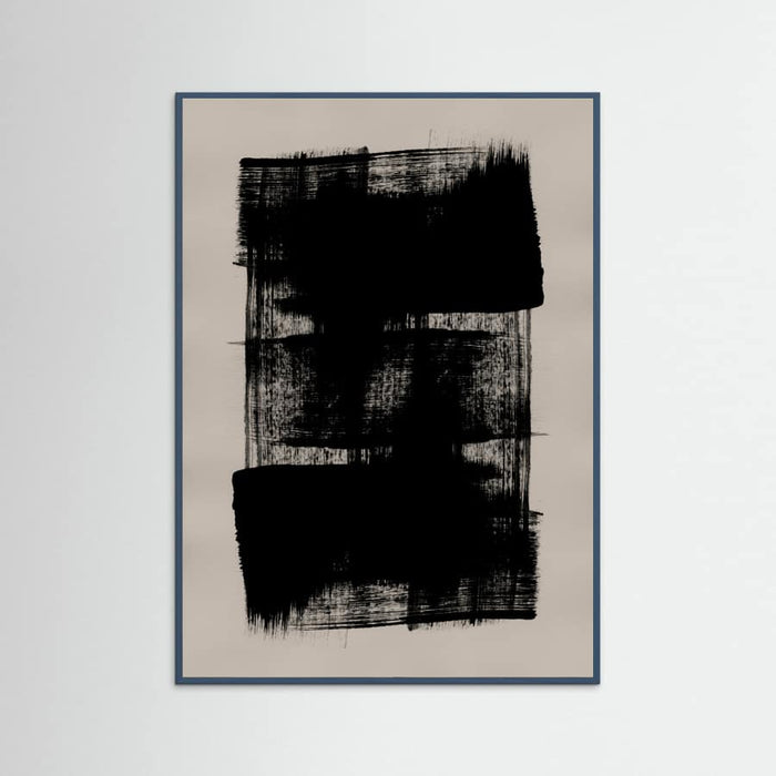 Abstract Brush Strokes 180Y Poster – Poster und Kunstdruck
