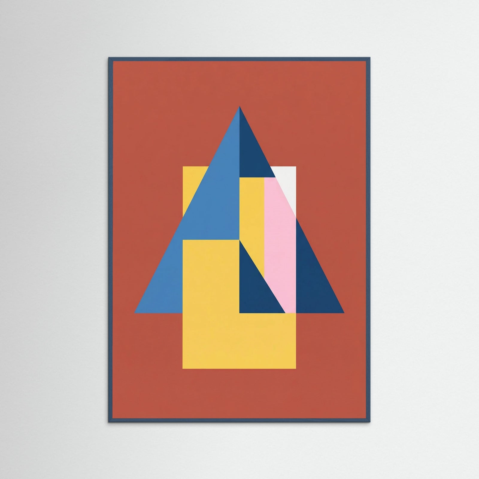 Teal Wood Abstract Duality