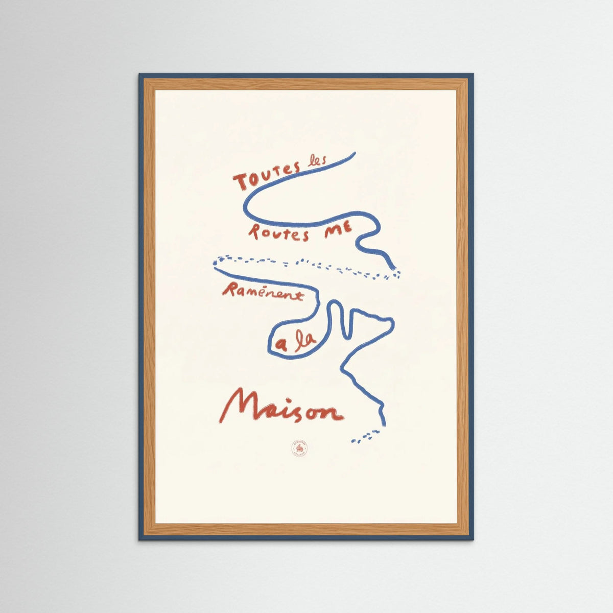 Teal Wood All Roads Home