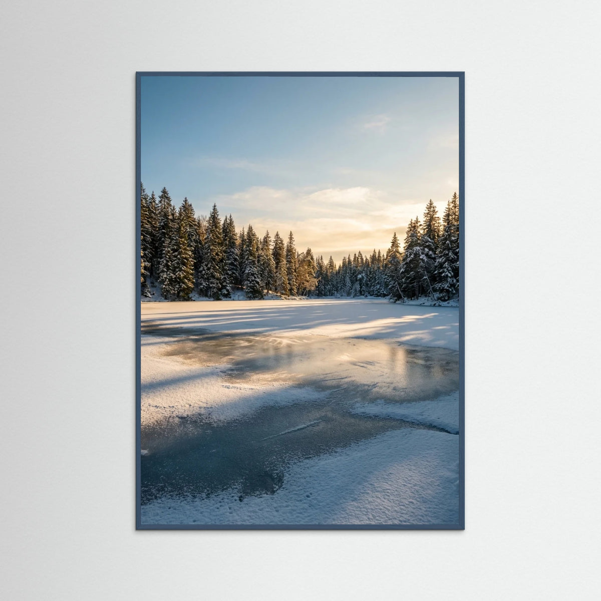 Teal Wood Alpine Glow