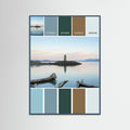 Teal Wood Alpine Reflection