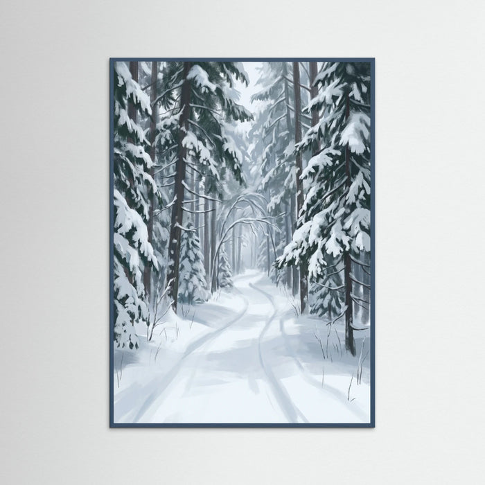 Teal Wood Alpine Wonderland