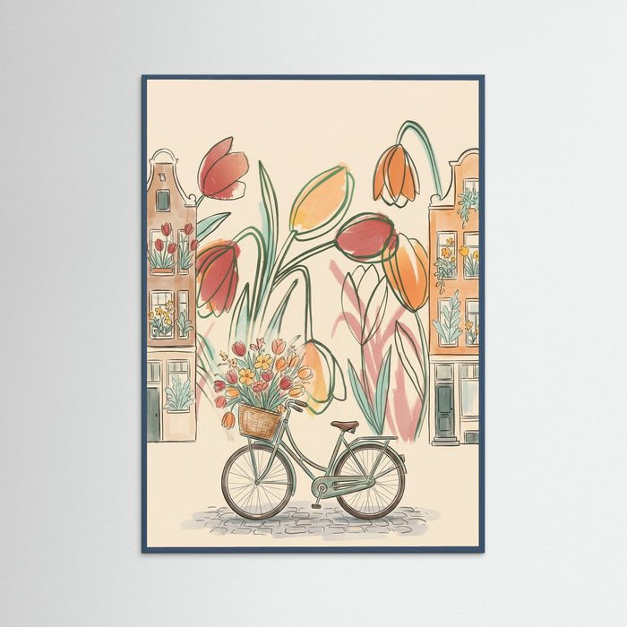 Teal Wood Amsterdam Blooms