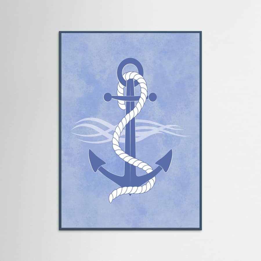 Anchor2 Poster – plakat og kunsttryk