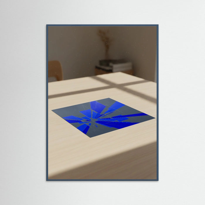 Teal Wood Angular Fusion